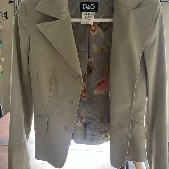 Dolce&Gabbana Tan Ittierre Spa Blazer 26/40 - Picture 11 of 11